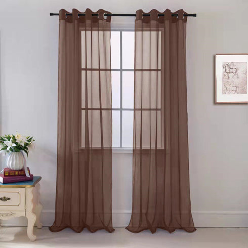 Adore the Decor™ Sheer Grommet Window Curtain Panel